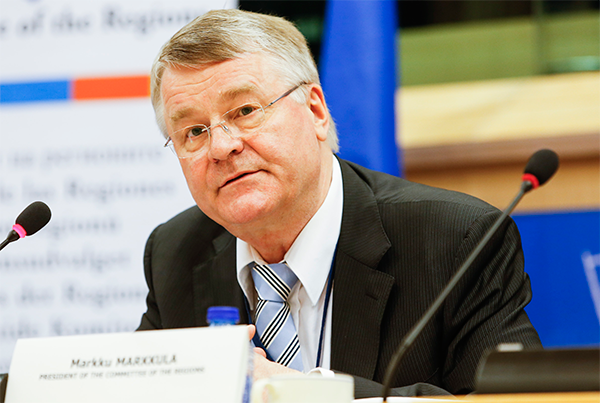 Markku Markkula - Presidente del Comitato delle Regioni